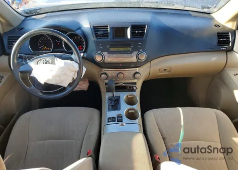 2012 Toyota Highlander Base z USA, uszkodzony, nr VIN 5TDBK3EH9CS174069